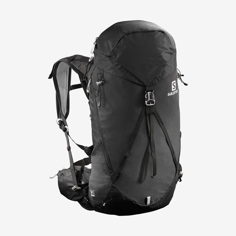 SALOMON OUT NIGHT 30+5 Philippines - Men's Backpacks - Black | 874329-MXP